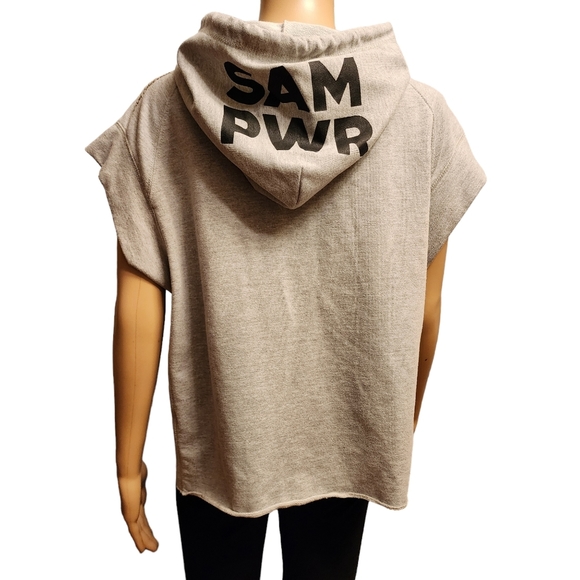 Sam Edelman Short Sleeved Boxer Hoodie - Picture 4 of 10